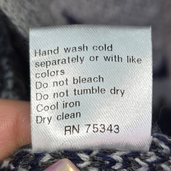 Bartolini Wool Cardigan Womens Large Equestrian South Western Aztec Tribal Long - Picture 5 of 11